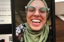 فاطمه حسونه بازیگر فلسطینی در حمله موشکی اسرائیل کشته شد