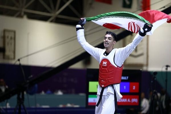 تکواندو ایران طلایی شد؛ علی مرادیان در جمع قهرمانان بازی‌های کشورهای اسلامی