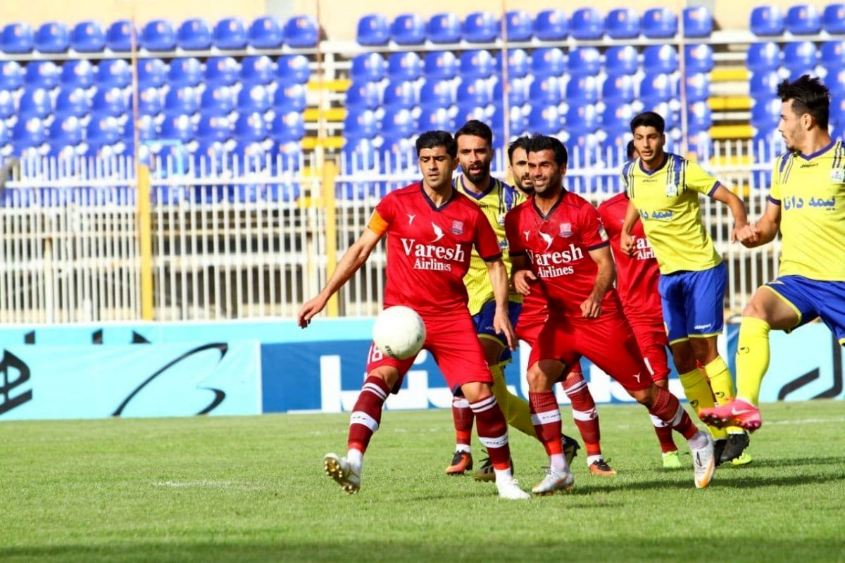 دیدار نفت مسجدسلیمان و نساجی مازندران