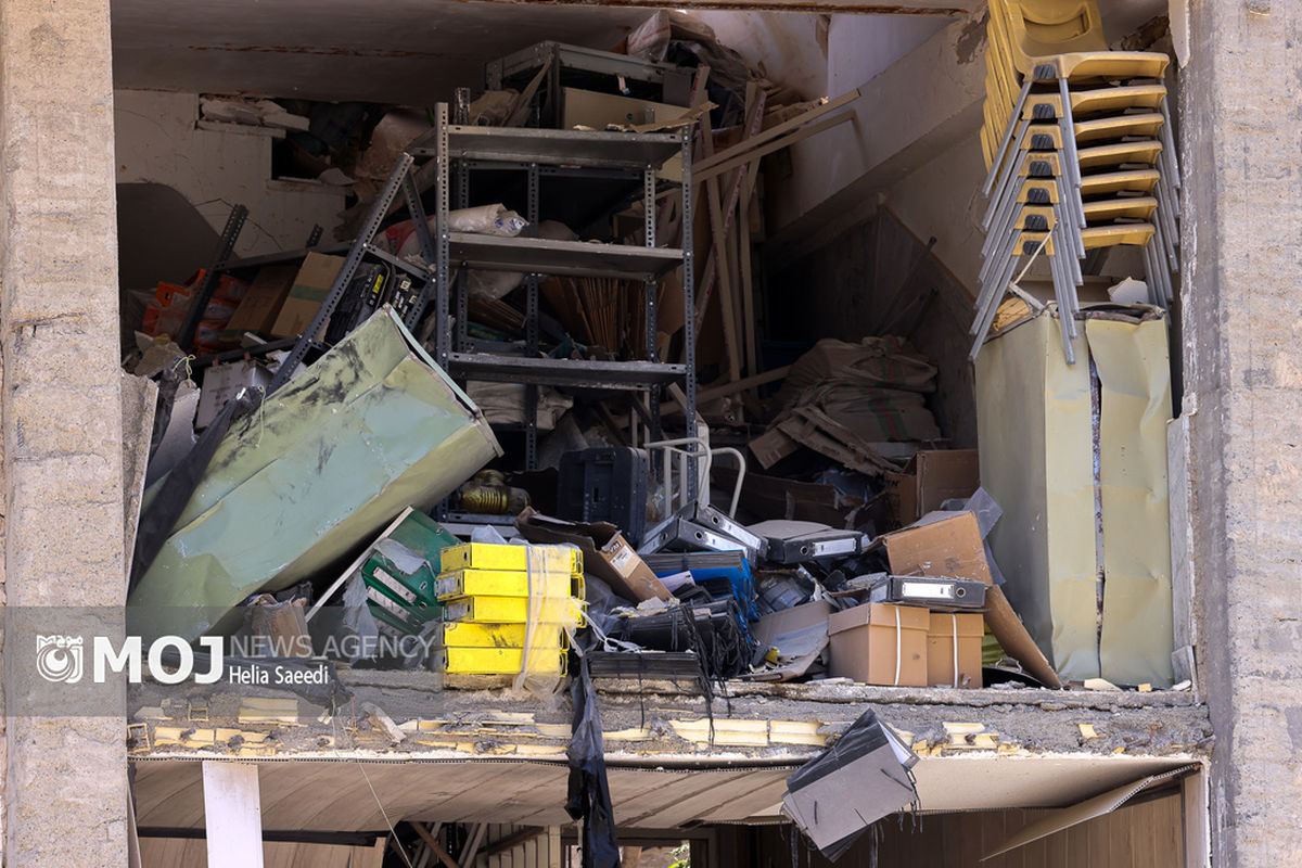 زندان اوین پس از حمله رژیم صهیونیستی