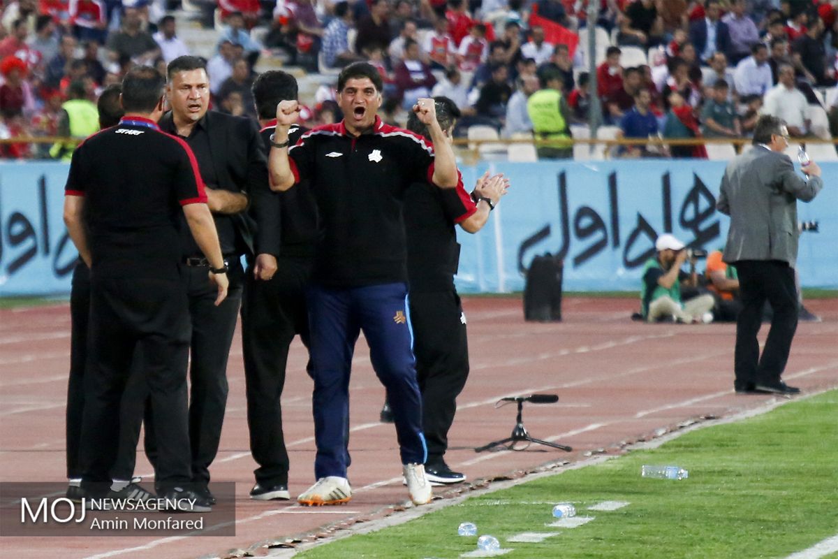 دیدار تیم های فوتبال پرسپولیس و سایپا