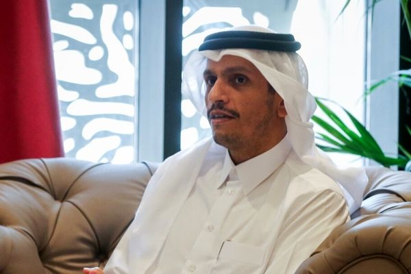 وزیر خارجه قطر وارد تهران شد