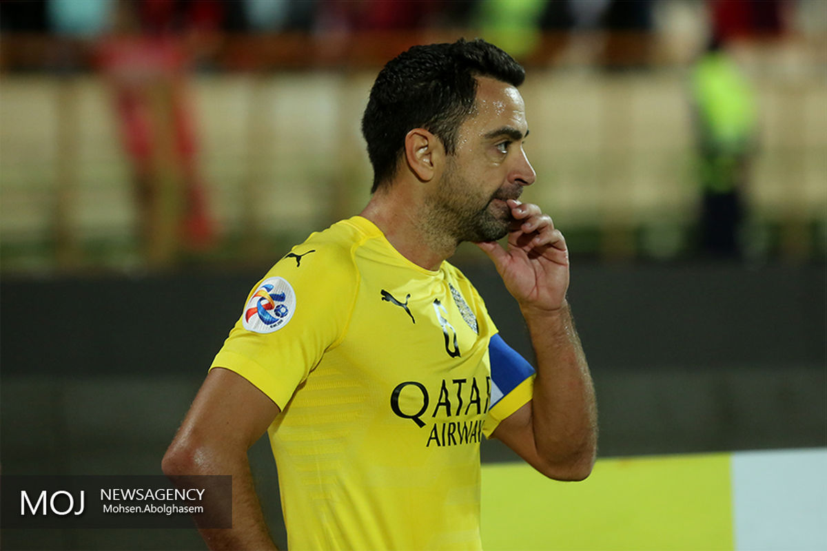 دیدار تیم های فوتبال پرسپولیس ایران و السد قطر/ ژاوی