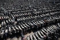 پنج هزار موتورسیکلت توقیفی در هرمزگان به مزایده گذاشته شد