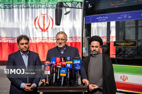  تحریم‌ها مانع نوسازی ناوگان نشد / افتتاح ۱۵۵ اتوبوس جدید و بزرگ‌ترین ایستگاه شارژ برقی در تهران