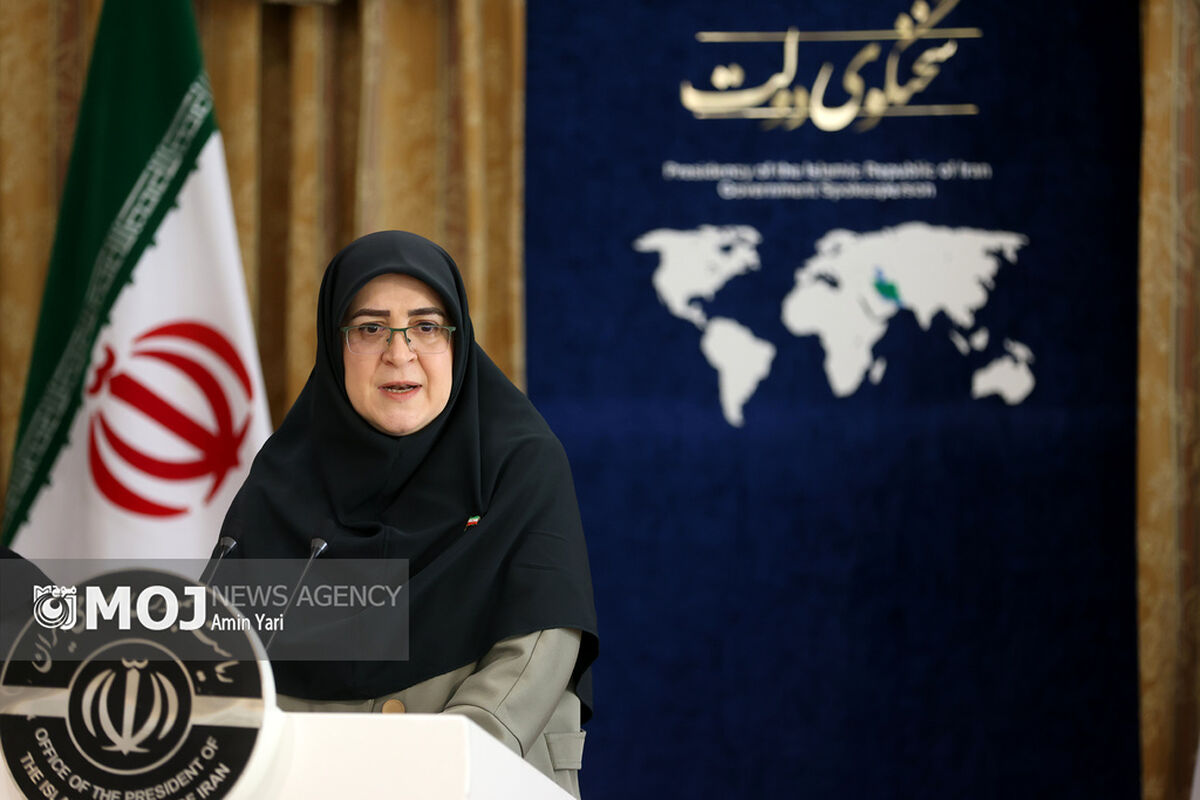فاطمه مهاجرانی سخنگوی دولت