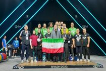 تیم وزنه‌برداری مردان ایران سوم جهان شد