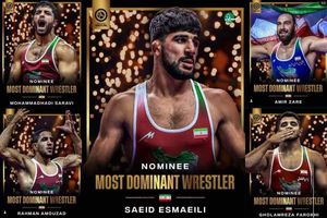 حضور پررنگ ستارگان مازندرانی در فهرست برترین‌های سال اتحادیه جهانی کشتی