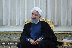دیدار روحانی با جمعی از فعالان سیاسی اصولگرا 