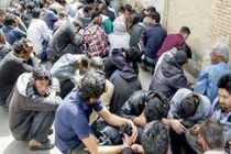 دستگیری ۱۸ معتاد تابلو در شهرستان تیران وکرون / کشف بیش از ۲۵۶ کیلو مواد مخدر