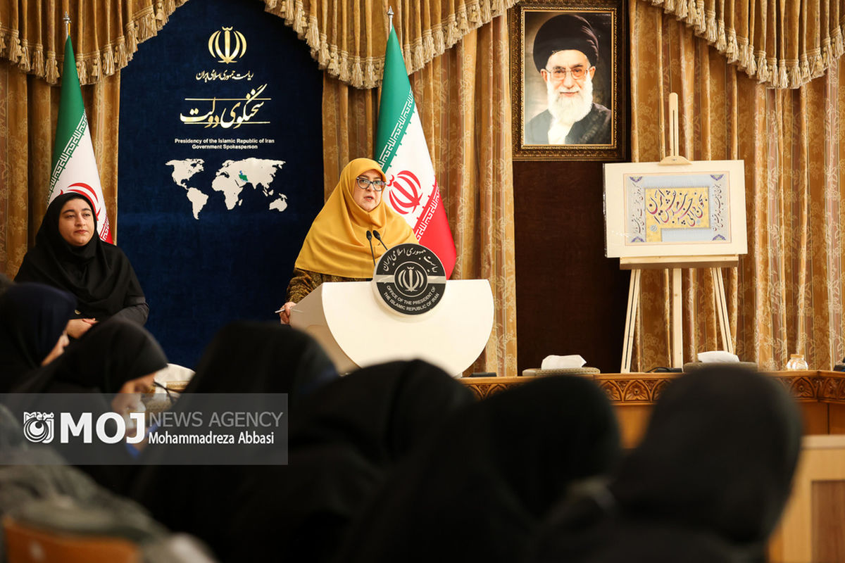 نشست خبری سخنگوی دولت