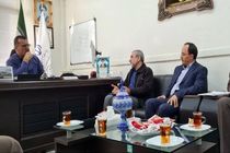دیدار و گفتگو مدیر کل دامپزشکی استان مرکزی با رییس سازمان‌ برنامه و بودجه استان مرکزی 