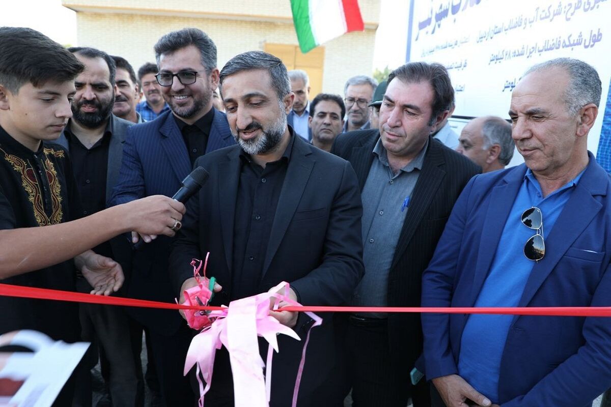 افتتاح پروژه ها در شهرستان نیر