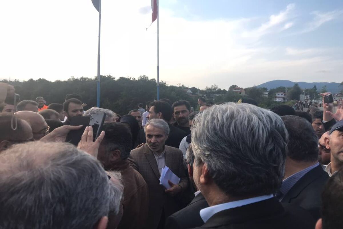 بازدید نوبخت از مناطق سیل زده گیلان
