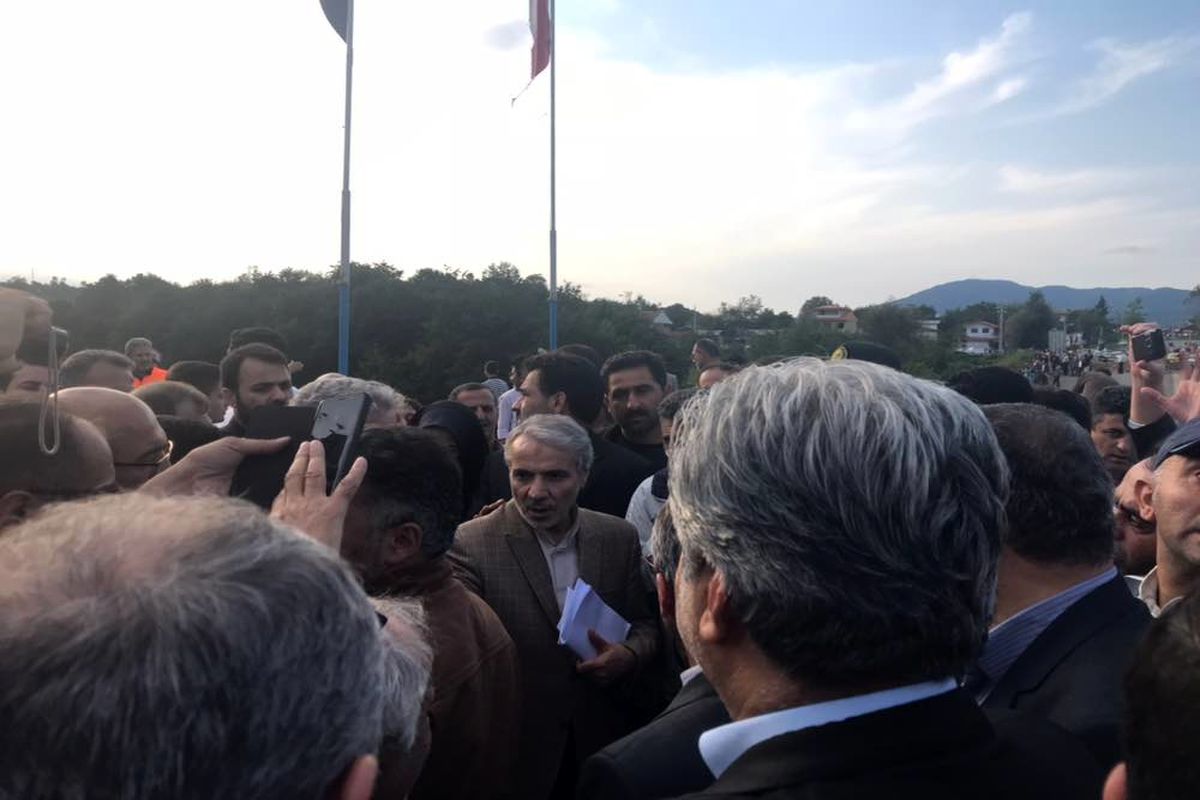 بازدید نوبخت از مناطق سیل زده گیلان