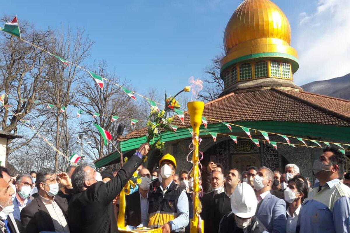 گاز رسانی در تنکابن