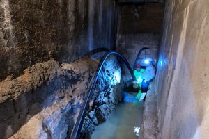 جلوگیری از بروز حادثه  فرونشست زمین با اقدام به موقع شهرداری نجف آباد