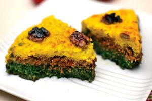 این کوکو مخصوص مهمانی‌های رسمی می باشد +روش تهیه