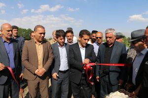 افتتاح فاز نخست مزرعه پرورش ماهی در روستای اندرآب سرعین با ظرفیت ۱۰ تن