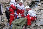 نجات کوهنورد گرفتار در ارتفاعات غرب اصفهان