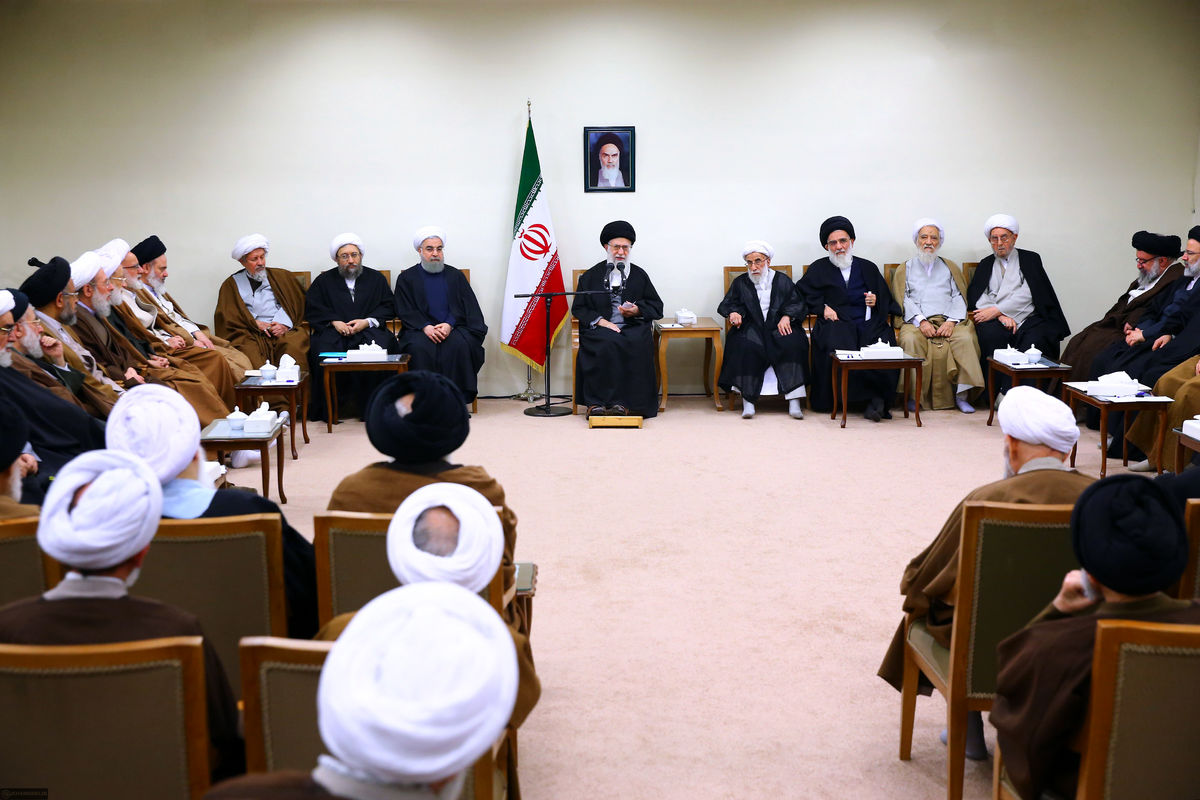 دیدار رهبری با اعضای شورای نگهبان