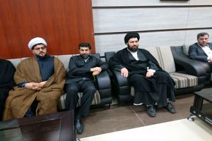 نوه امام خمینی (ره)  وارد خوزستان شد