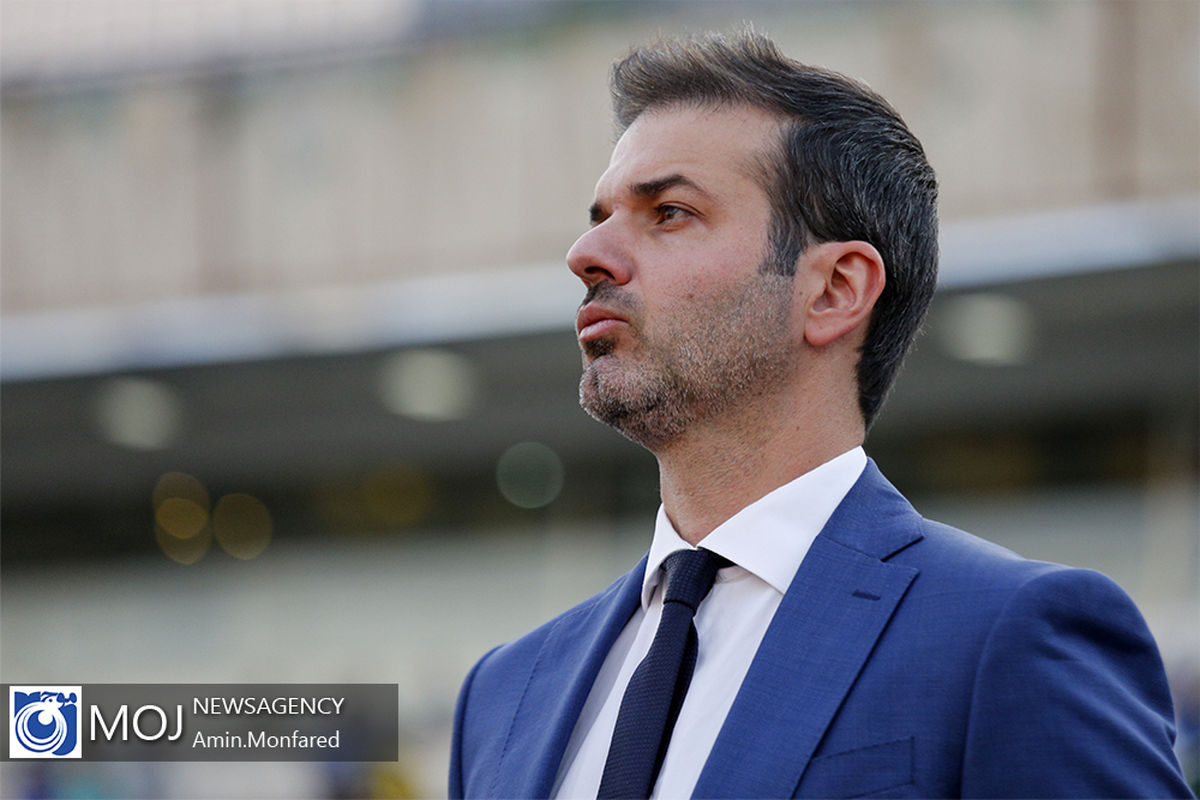 دیدار تیم های فوتبال استقلال و فجر شهید سپاسی/استراماچونی