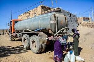 تامین آب آشامیدنی ۱۷ روستا با تانکر سیار