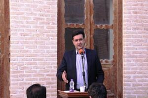 رونمایی پوستر اولین جشنواره کالاها و محصولات فرهنگی استان یزد 