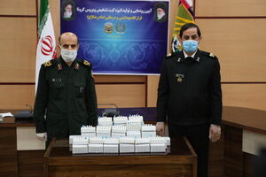 مراسم رونمایی از تولید انبوه کیت تشخیص کرونا در وزارت دفاع برگزار شد