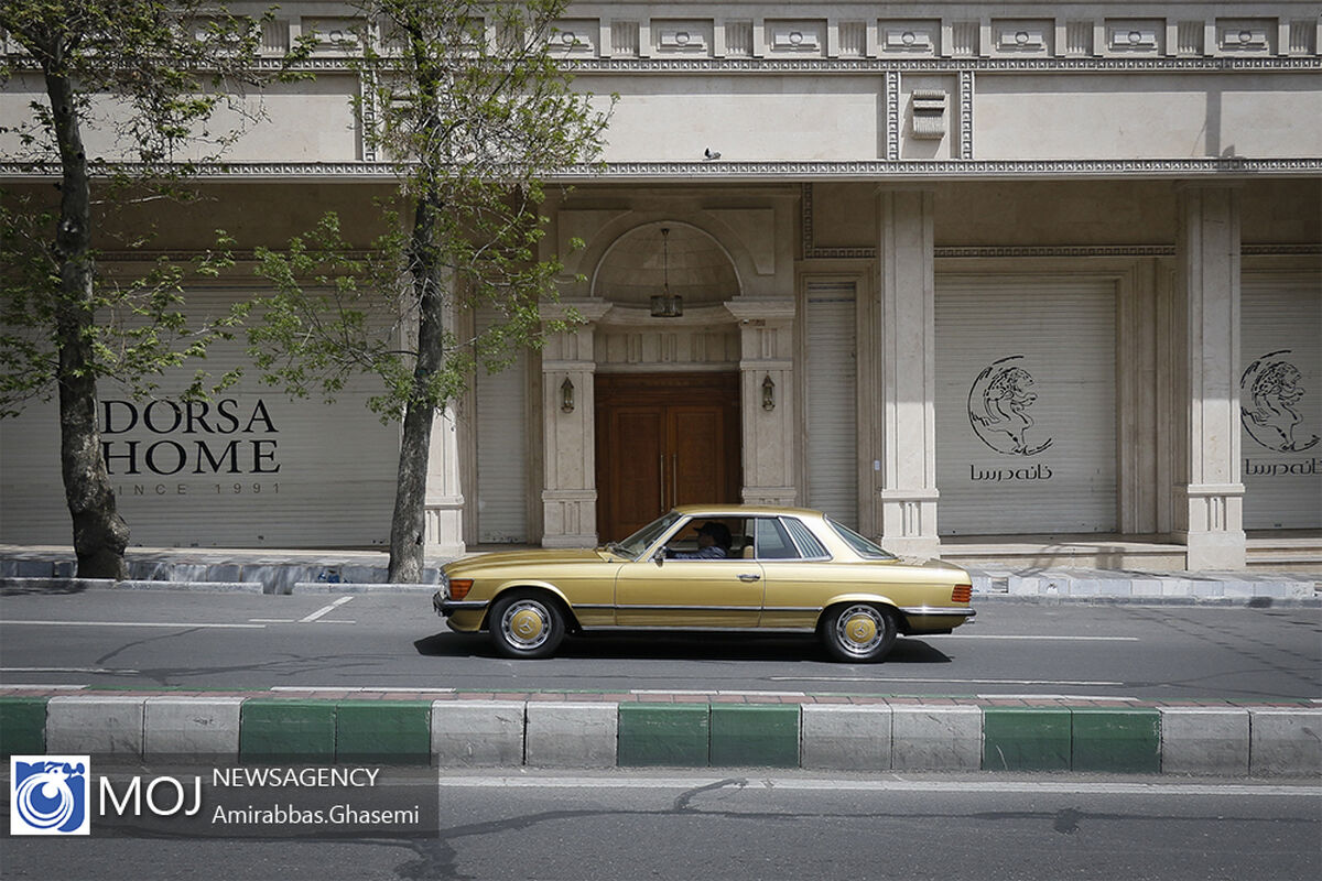 اجرای طرح فاصله گذاری اجتماعی در تهران