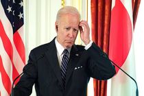 فریاد «آتش‌بس» سخنان بایدن را قطع کرد