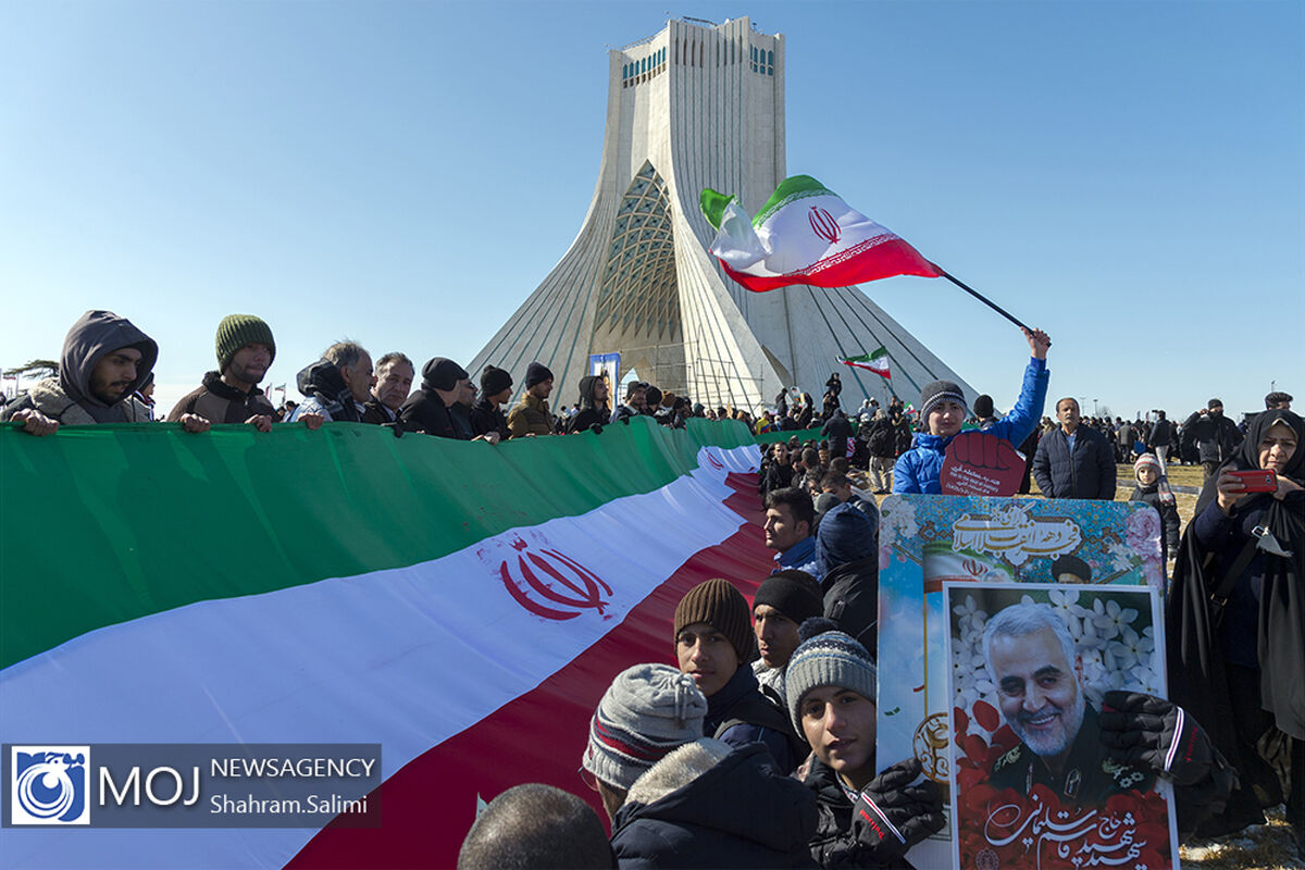 راهپیمایی ۲۲ بهمن در تهران
