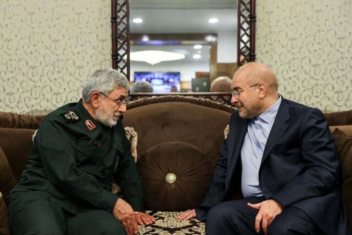 قالیباف و سردار قاآنی