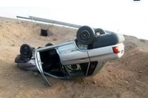 واژگونی خودرو  زائران اربعین در محور شوش - اندیمشک، ۲ کشته و سه مصدوم داشت