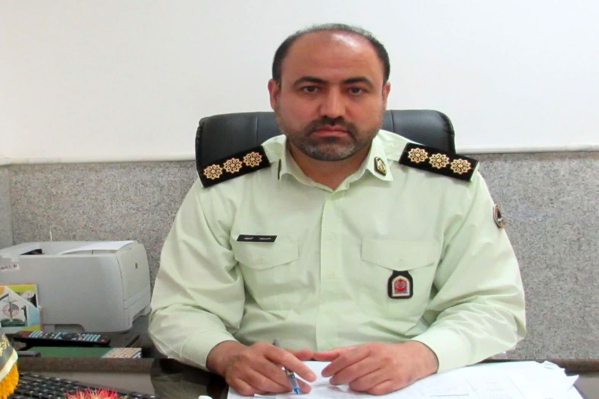 سرهنگ کریم پورمعاون وظیفه عمومی فرماندهی انتظامی مازندران
