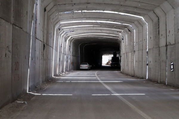 جاده چالوس برای تکمیل گالری کمرزرد از ۱۰ تا ۱۹ آذر مسدود می‌شود