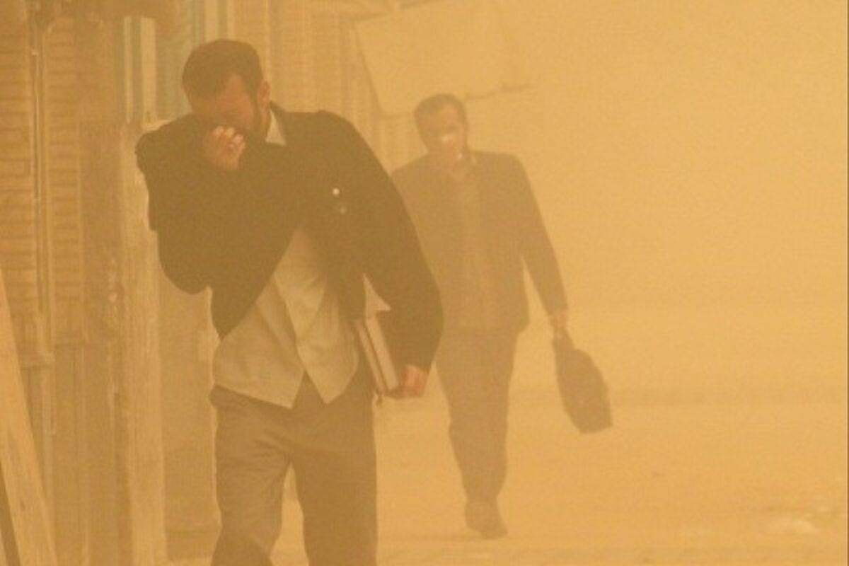گرد و خاک اهواز