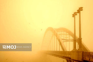 هواشناسی خوزستان نسبت به خیزش گردو خاک هشدار زرد صادر کرد