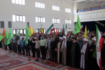 تاکید نمازگراران جمعه کیش بر پاسخ سخت به رژیم صهیونیستی +فیلم