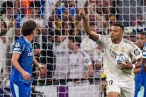 دبل امباپه و برد خانگی رئال مادرید مقابل مارسی