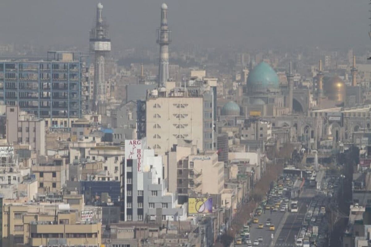 آلودگی هوای مشهد 