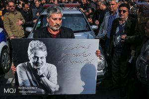 تشییع پیکر حسن جوهرچی