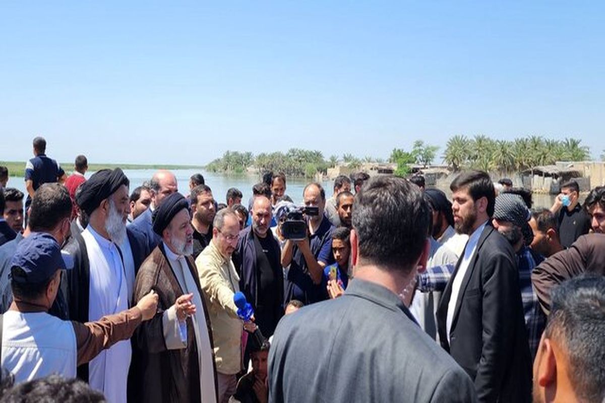 رئیس‌جمهور و بازدیدتالاب شادگان