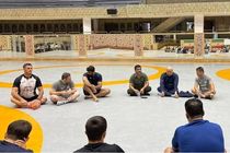 معاون وزیر ورزش در اردوی تیم ملی کشتی فرنگی حضور یافت