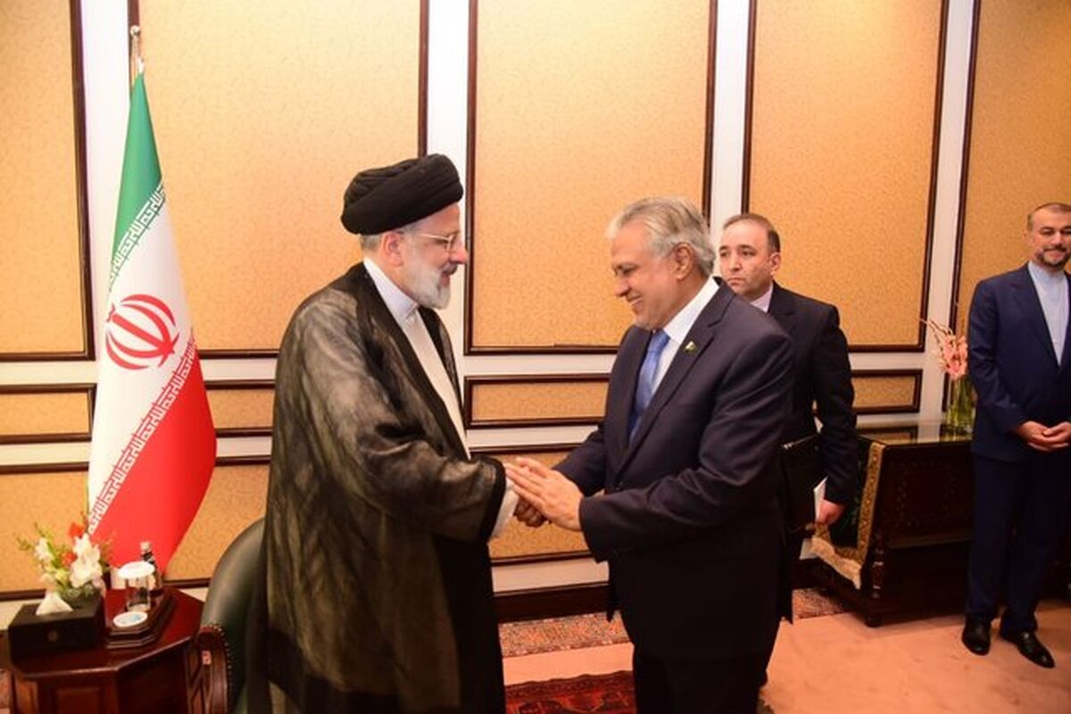 رئیس جمهور ایران و وزیر خارجه پاکستان