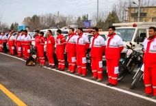 آمادگی کامل هلال احمر کیش برای خدمت‌رسانی به گردشگران نوروزی