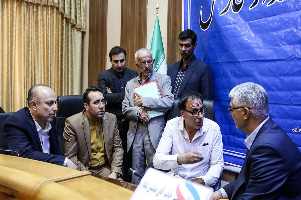 اسماعیل تبادار در دیدار مردمی
