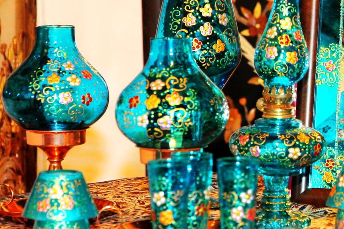 آثار شیشه گری