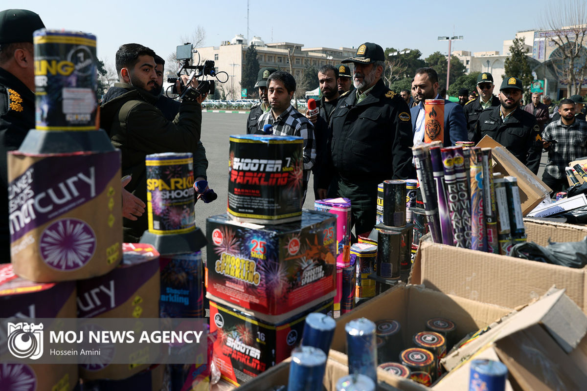 کشفیات مواد محترقه چهارشنبه سوری